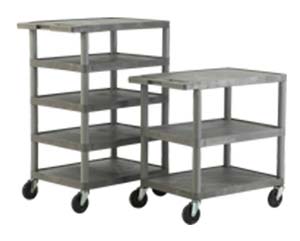 Unbranded Polyethylene shelf trolley