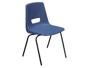 Unbranded Polypropylene stacking chairs
