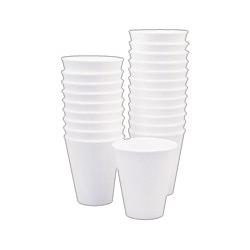 Unbranded Polystyrene 7oz Vending Cup Lids (100/pk)