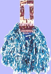 Pom pom - Turquoise - metallic
