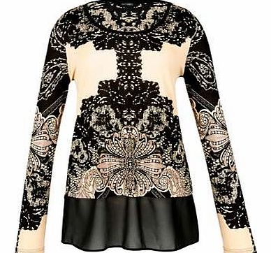 Unbranded Pomodoro Lace Tunic