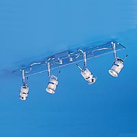 Pompidou 4 Light Bar Spotlight Chrome Finish