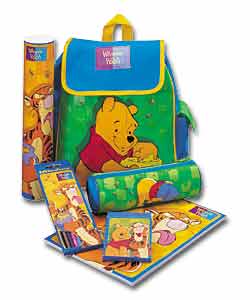 Pooh Backpack and Activity Set