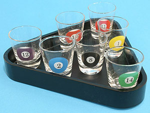 Unbranded Pool Ball Shot Set