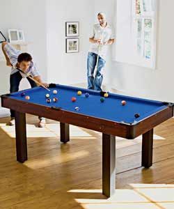 Unbranded Pool Table with Table Tennis Desktop 6ft EU72PLTT