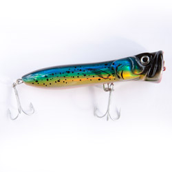 Unbranded Popper / Chug Bug - Large - Blue/Yelow/Black