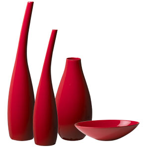 Poppy Bottle Vase- Large