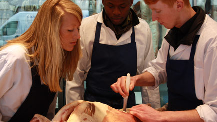 Unbranded Pork Butchery Masterclass at Jamie Olivers