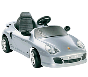 Porsche 911 Turbo 12 V electric car