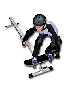 Portable Skateboard Grind Rail