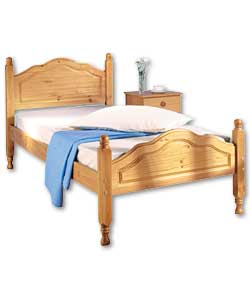 Portland; Solid Pine Single Bedstead