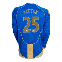 Portsmouth Home Shirt 2008/09 with Little 25