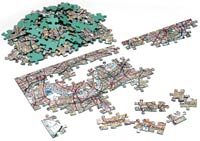 Unbranded Postcode Puzzles (London Streetmap 255 pieces)