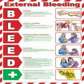 Unbranded Poster External Bleeding 420x590mm Plastic