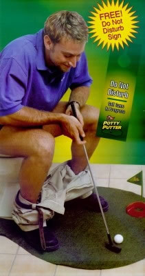 Unbranded Potty Putter Toilet Golf Game