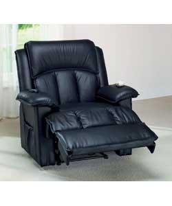 Unbranded Power Massage Reclining Chair - Black