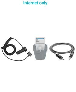 In car AUX kit.PowerJolt SE -Charge your iPod or iPhone in your car. Power and charge your iPod from