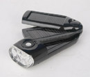 The Powerplus Eagle triple solar wing LED flashlight torch defies those school boy jokes about being