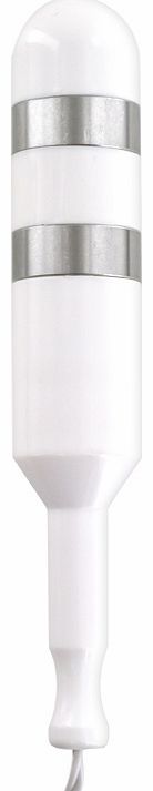 For use with Kegel8 and other electronic pelvic floor exercisers. Extra long for good connectivity with muscles deep in the pelvic floor bed. 2 stainless steel ring electrodes. Made from durable ABS plastic. Lead wire included.