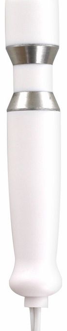 Classic Anal Probe. Suitable for both men and women. Soft, round tip for comfortable insertion. 2 stainless steel ring electrodes. To use with Kegel8 or other electronic pelvic exerciser.