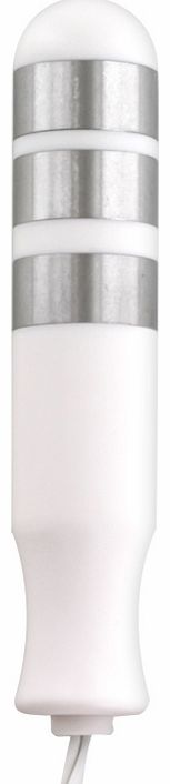 Classic Triple Ring Vaginal Probe. For use with pelvic floor EMG and STIM machines. 3 stainless steel ring electrodes. Made from durable ABS plastic. Can be used with a reference electrode for biofeedback.