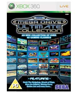 SEGA MEGADRIVE ULTIMATE COLLECTION XBOX 360