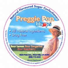 If you are suffering from morning sickness  then try Preggie Pop Drops - naturally flavoured fruit d