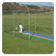 The ideal portable practice cage for schools and clubs of all standards. Galvanised steel tube