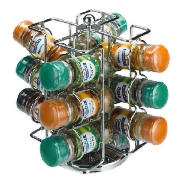 Unbranded Premier Stainless Steel Spice Rack with 12