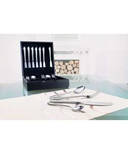 Unbranded Premium Collection 32 Piece Eden Cutlery Set and Canteen