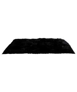 Unbranded Premium Sheepskin Rug - Black