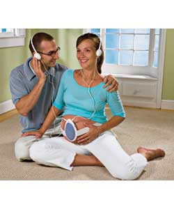Hear unborn babys heartbeat, kicks and hiccups.Includes 2 headsets for Mum and loved ones.Includes