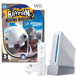 Unbranded Preowned Wii Console with Rayman 2