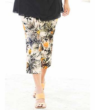 Unbranded Print Capri Trousers
