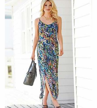 Unbranded Print Slip Dress
