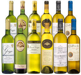 Unbranded Pristine Pinot Grigios - Mixed case