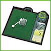 Golf swing improvement product with digital displa