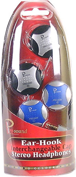 Pro-Sounds Ear Hook Stereo Headphones