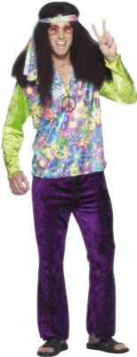 This Psychedelic Man Costume Is The Perfect Costume For That All Important 70`s Night Out. Chest