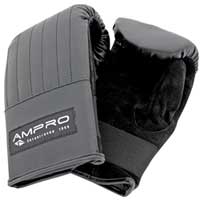 Unbranded PU Bag Mitt Black Large