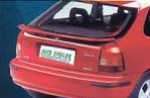 Honda Civic 3dr 1996 rear spoiler no brake light