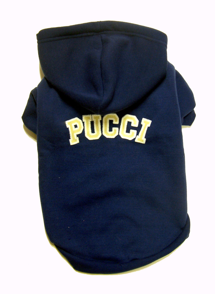 Pucci cuddles hoodie in navy