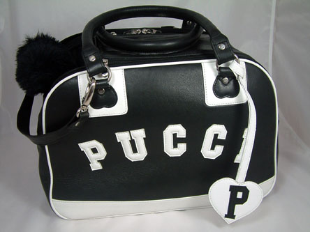 Pucci Swinging Sixties leather pet carrier