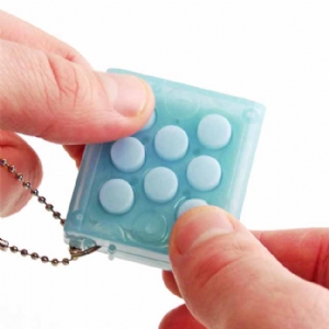 Unbranded Puchi Puchi Electronic Bubble Wrap Key Ring