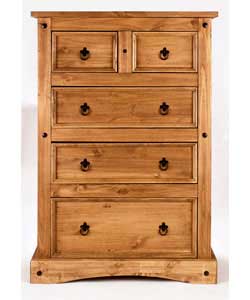 Unbranded Puerto Rico 3 and 2 Drawer Chest Dark
