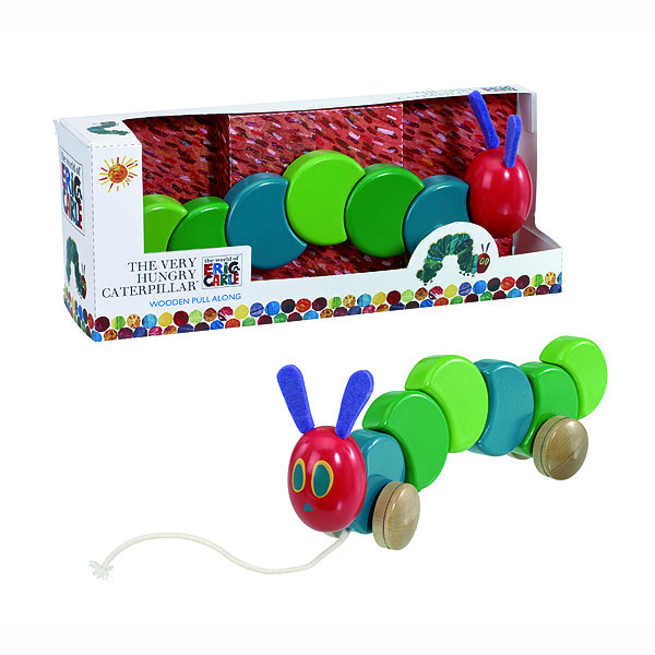 Unbranded Pull Along Hungry Caterpillar