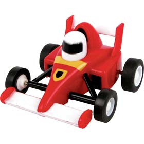 Well detailed tiny car with powerful  high speed pull-back-and-go motor. Assorted designs