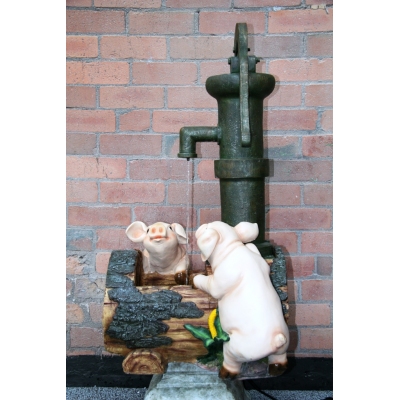Unbranded Pump and Pigs Water Feature