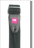 Pure Tone Nylon Guitar Strap (Black)
