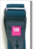 Pure Tone: Nylon Guitar Strap (Navy Blue)